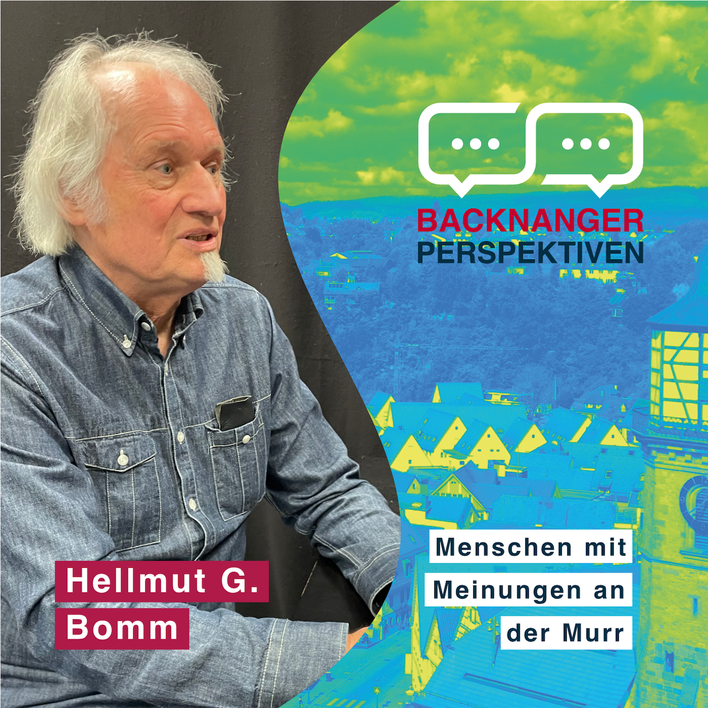Neue Podcast Folge mit Hellmut G. Bomm: Gestaltung, Straßenfest-Krug und die Reduktion auf das Wesentliche